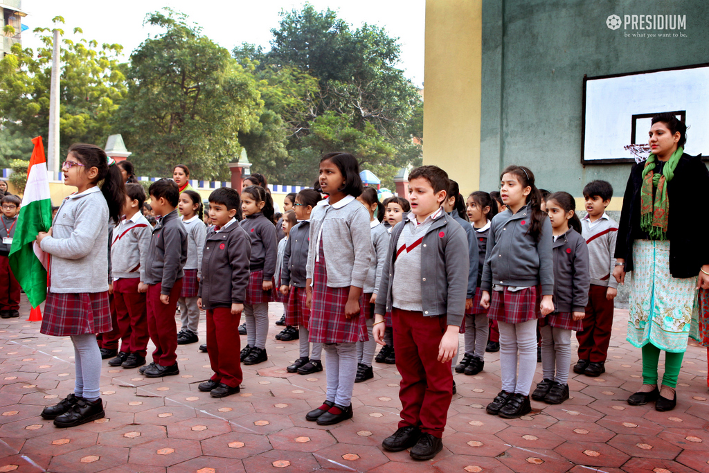 Presidium Dwarka-6, PRESIDIANS DISPLAY THEIR PATRIOTIC SPIRIT ON REPUBLIC 