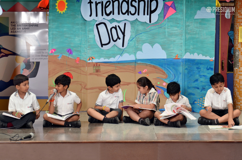 Presidium Dwarka-6, FRIENDSHIP DAY CELEBRATIONS STRENGTHENS BONDS BETWEEN BUDDIES