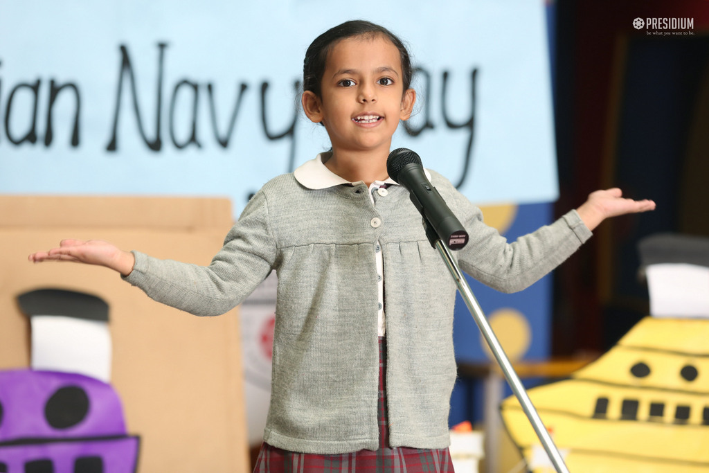 Presidium Dwarka-6, SOULFUL RENDITIONS BY STUDENTS ON NAVY DAY Presidium Dwarka-6, SOULFUL RENDITIONS BY STUDENTS ON NAVY DAY