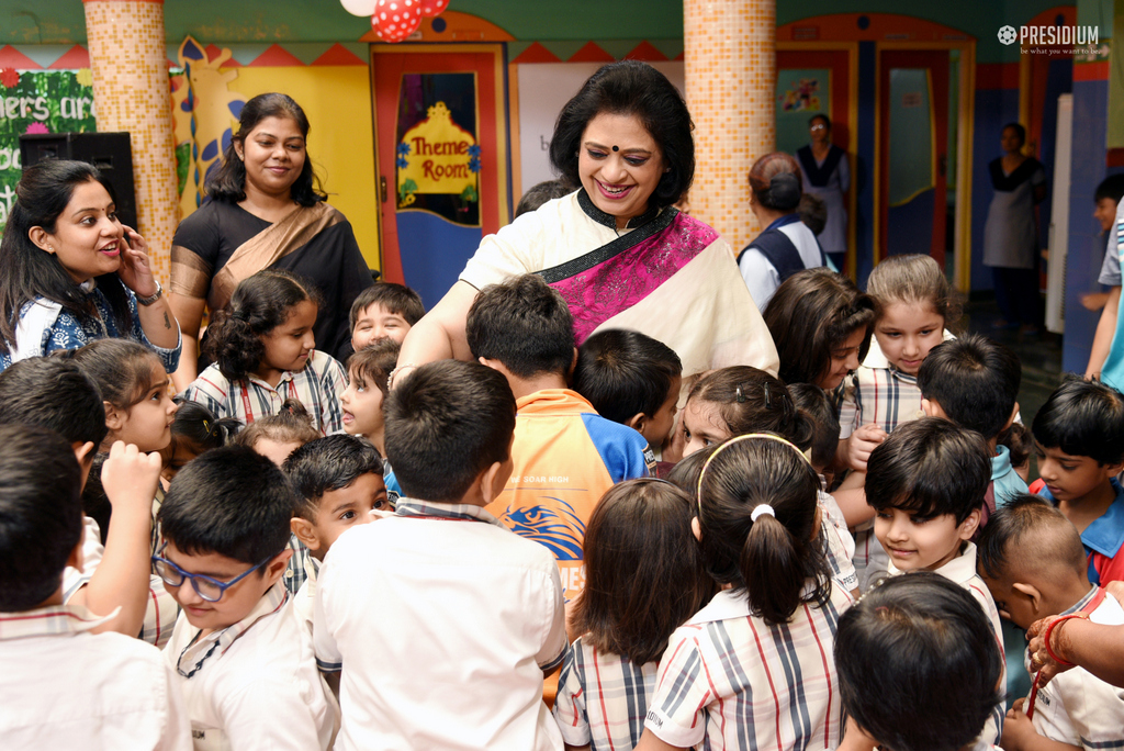 Presidium Dwarka-6, MRS.SUDHA GUPTA GRACES TEACHER’S DAY CELEBRATIONS AT PRESIDIUM