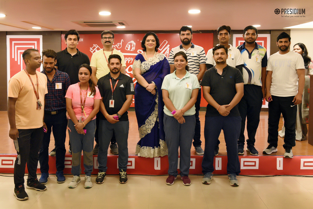 Presidium Gurgaon-57, UNIQUE TEACHER’S DAY CELEBRATIONS WITH CHAIRPERSON, MRS.GUPTA