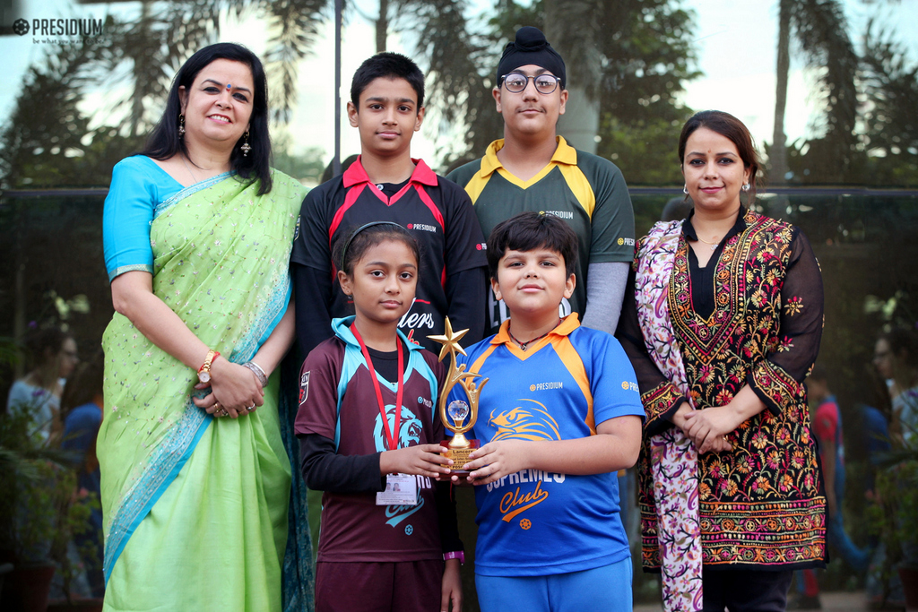 Presidium Gurgaon-57, PRESIDIANS PROVE THEIR METTLE AT INTER SCHOOL COMPETITION