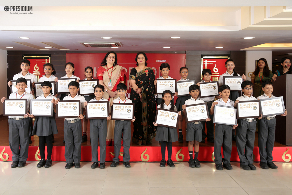 Presidium Gurgaon-57, CPH: HONORING STUDENTS FOR THEIR EFFORTS AND DETERMINATION