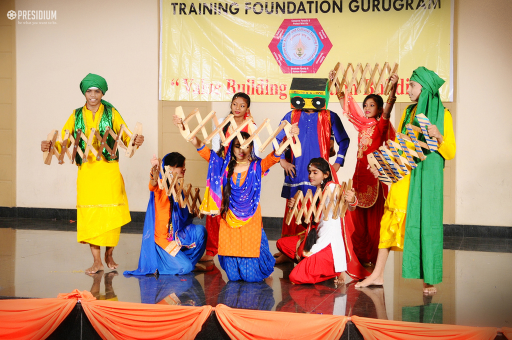 Presidium Gurgaon-57, INTER-SCHOOL FOLK DANCE COMPETITION: A CULTURAL EXTRAVAGANZA