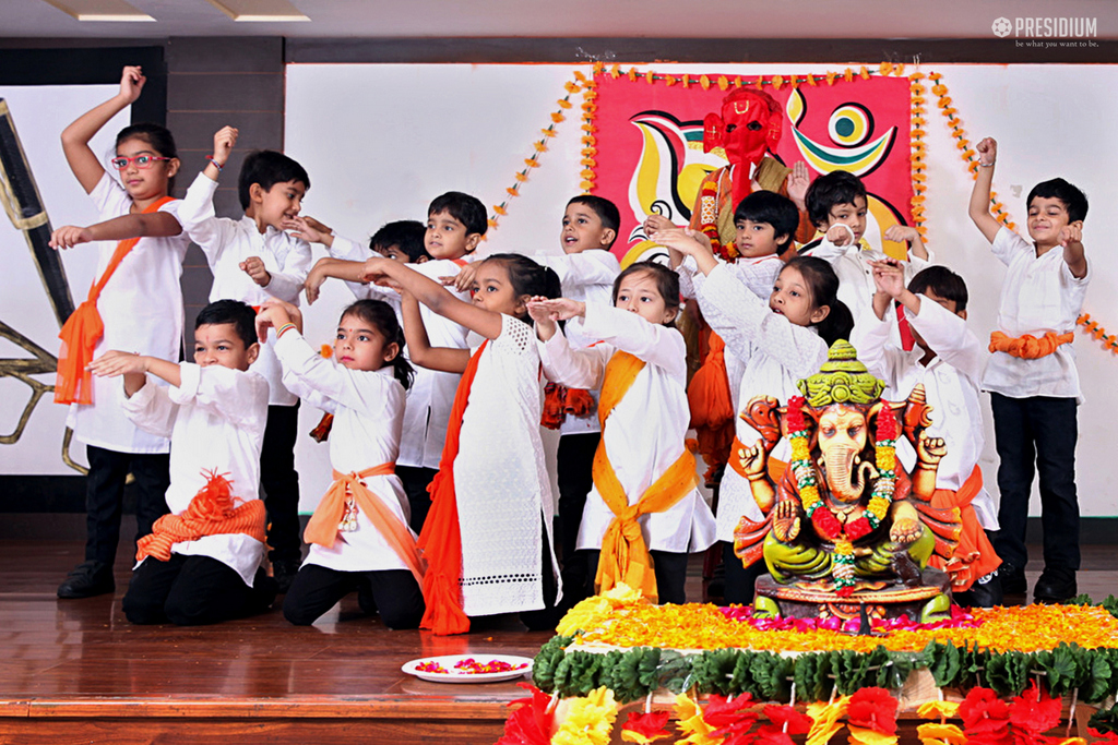 Presidium Gurgaon-57, PRESIDIANS CELEBRATE THE BIRTH OF GAJANANDA ON GANESH CHATURTHI