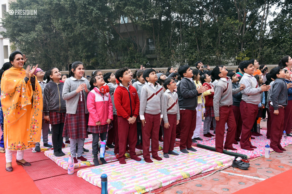 Presidium Gurgaon-57, SUDHA MAM CELEBRATES 69TH REPUBLIC DAY WITH PATRIOTIC PRESIDIANS