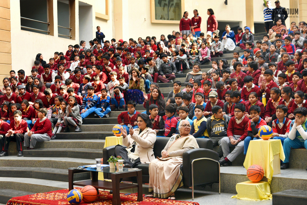 Presidium Gurgaon-57, ANNUAL SPORTS DAY: PHYSICALLY FIT PRESIDIANS PROVE THEIR METTLE!