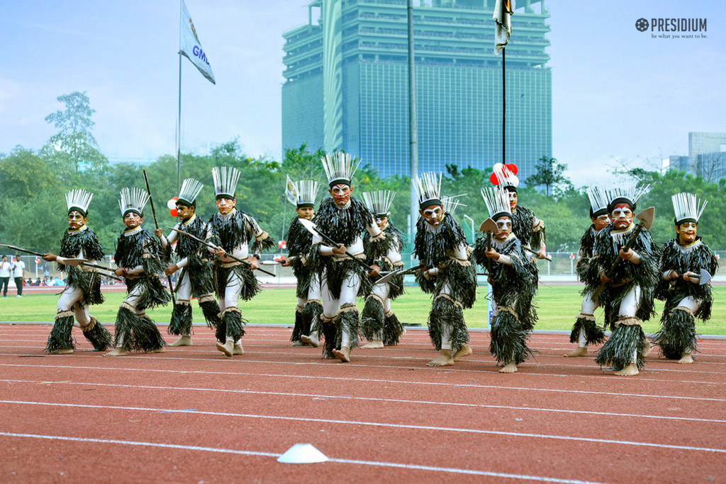 Presidium Gurgaon-57, SPORTS DAY: A DAY FILLED WITH THE EXHILARATION OF JOY & VICTORY