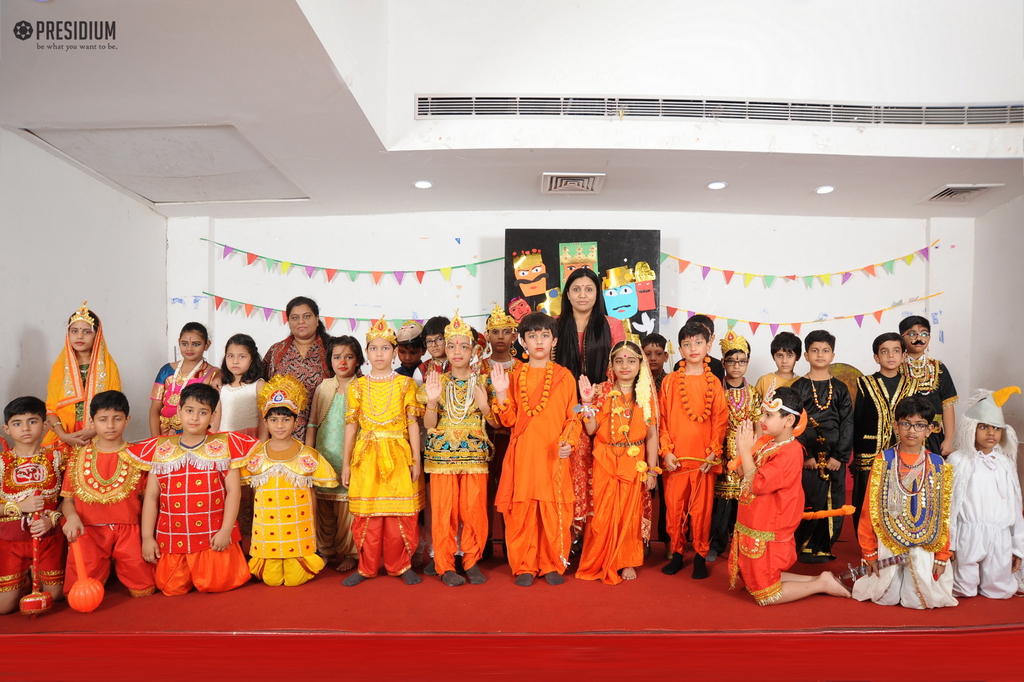 Presidium Gurgaon-57, DUSSEHRA REINFORCES CULTURAL VALUES IN PRESIDIANS