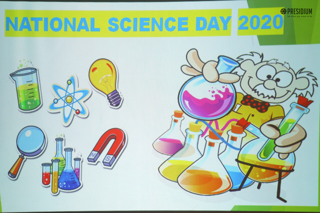 Presidium Gurgaon-57, PRESIDIANS CELEBRATE NATIONAL SCIENCE DAY WITH FUN ACTIVITIES