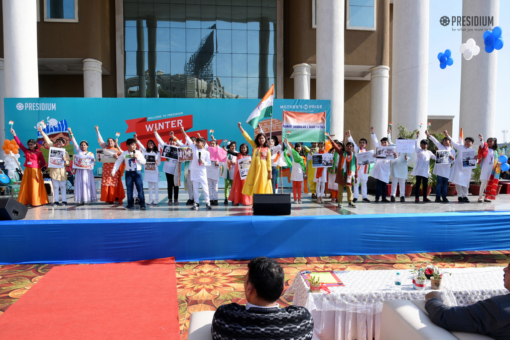 Presidium Gurgaon-57, 71st REPUBLIC DAY CELEBRATION WITH SUDHA MA'AM