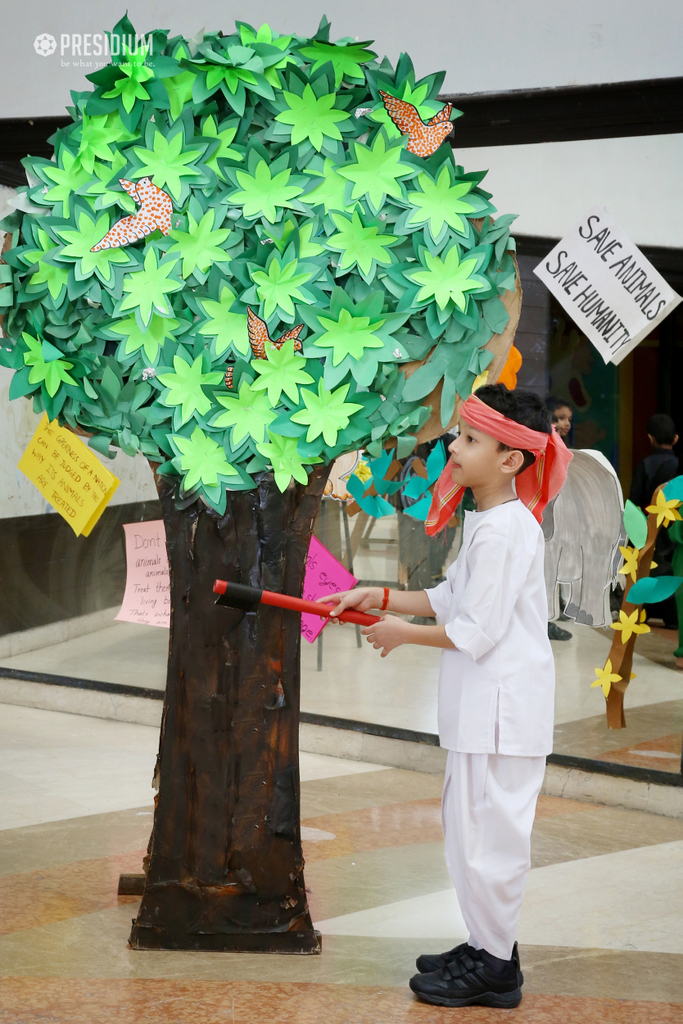 Presidium Indirapuram, WORLD ANIMAL DAY: PRESIDIUM TURNS INTO A WONDROUS JUNGLE