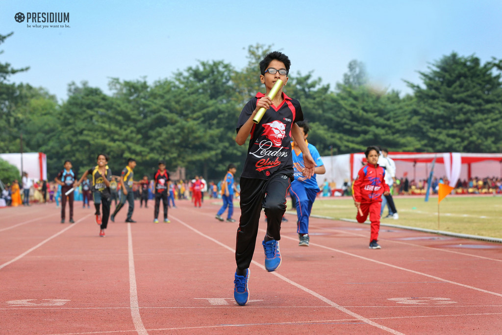 Presidium Indirapuram, STUDENTS EXHIBIT THEIR EXCEPTIONAL TALENTS AT ANNUAL SPORTS DAY