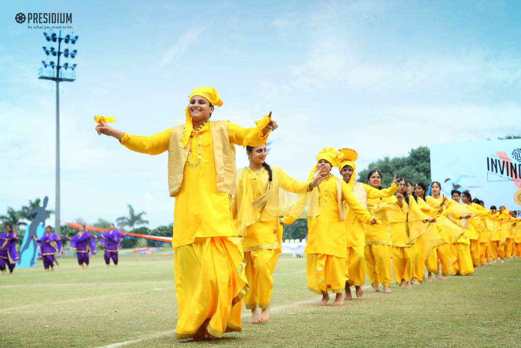 Presidium Indirapuram, STUDENTS EXHIBIT THEIR EXCEPTIONAL TALENTS AT ANNUAL SPORTS DAY