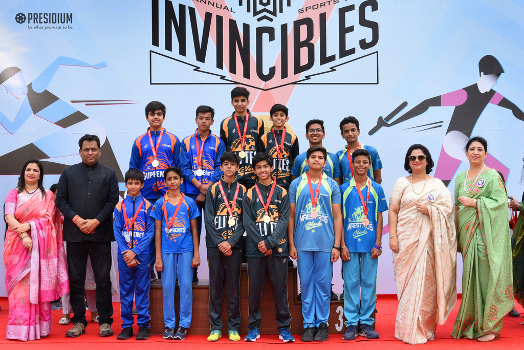 Presidium Indirapuram, STUDENTS EXHIBIT THEIR EXCEPTIONAL TALENTS AT ANNUAL SPORTS DAY