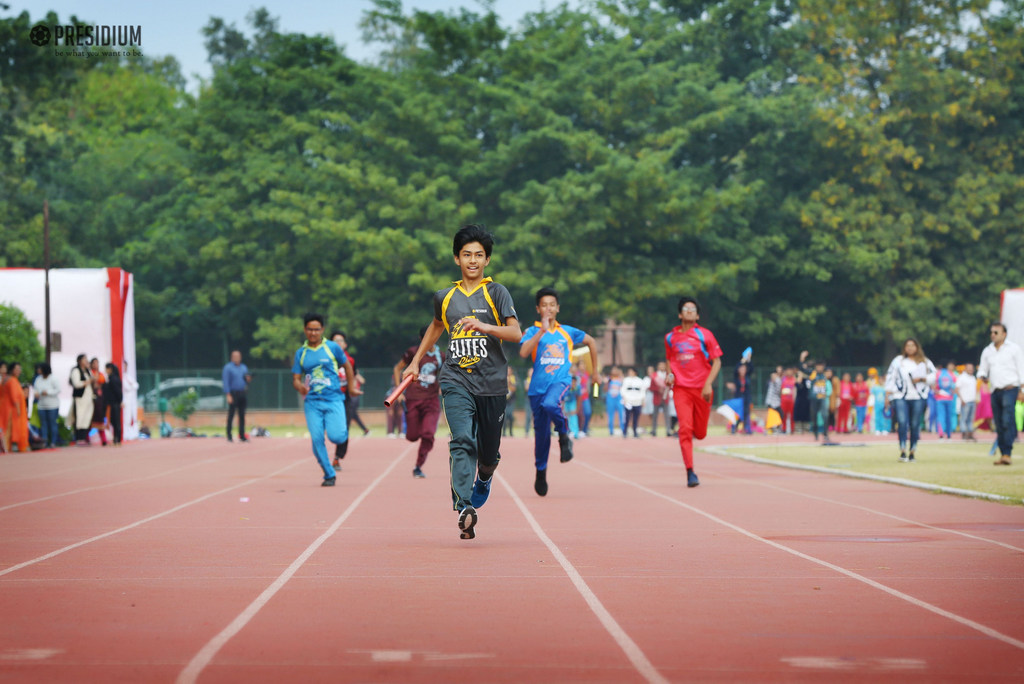 Presidium Indirapuram, STUDENTS EXHIBIT THEIR EXCEPTIONAL TALENTS AT ANNUAL SPORTS DAY