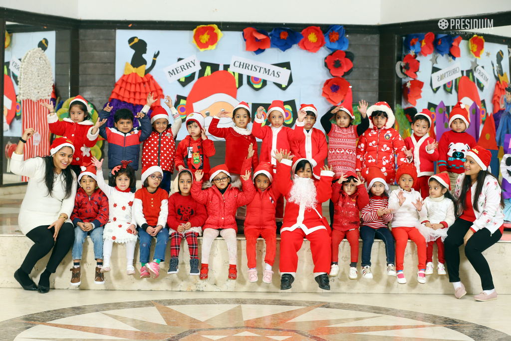 Presidium Indirapuram, IT’S A MERRY CHRISTMAS FOR OUR LITTLE ELVES OF PRESIDIUM!