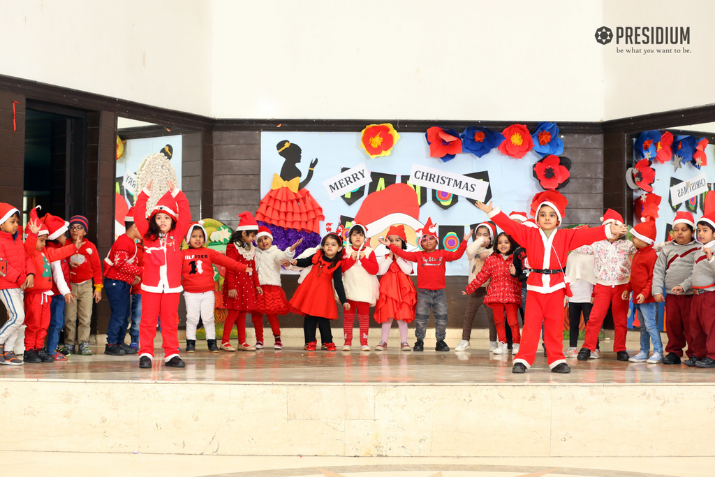 Presidium Indirapuram, IT’S A MERRY CHRISTMAS FOR OUR LITTLE ELVES OF PRESIDIUM!