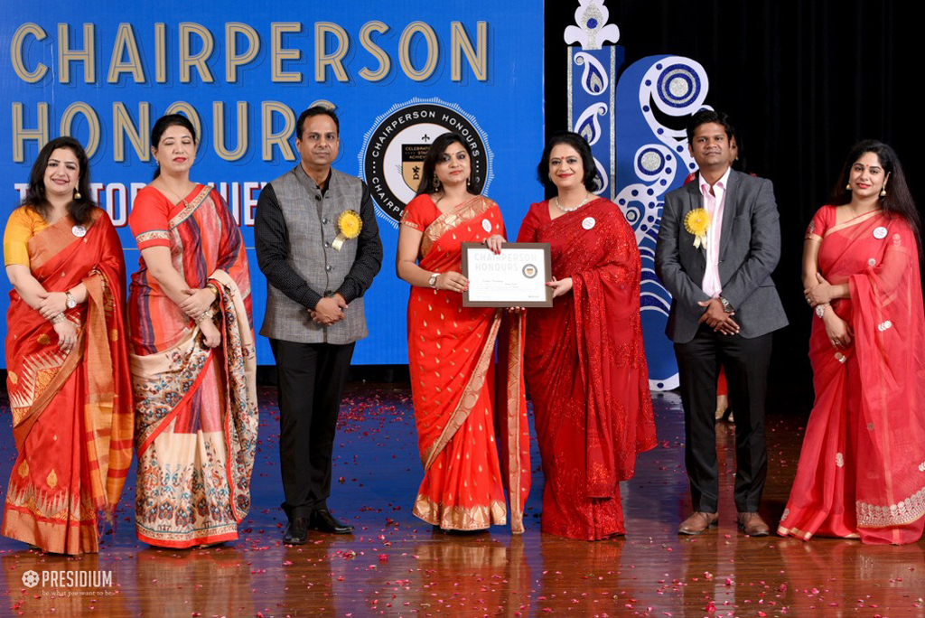 Presidium Indirapuram, TEACHERS RECEIVE RECOGNITION AT CHAIRPERSON HONOURS FOR TEACHERS