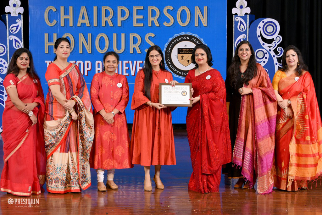 Presidium Indirapuram, TEACHERS RECEIVE RECOGNITION AT CHAIRPERSON HONOURS FOR TEACHERS