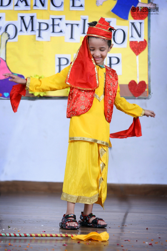 Presidium Indirapuram, PRESIDIANS SHOWCASE VIBRANT DANCE MOVES AT DANCE COMPETITION