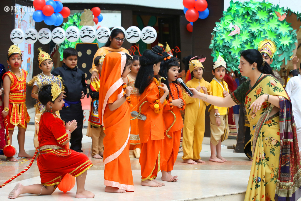 Presidium Indirapuram, PRESIDIANS GIVE MESMERIZING PERFORMANCES ON DUSSEHRA