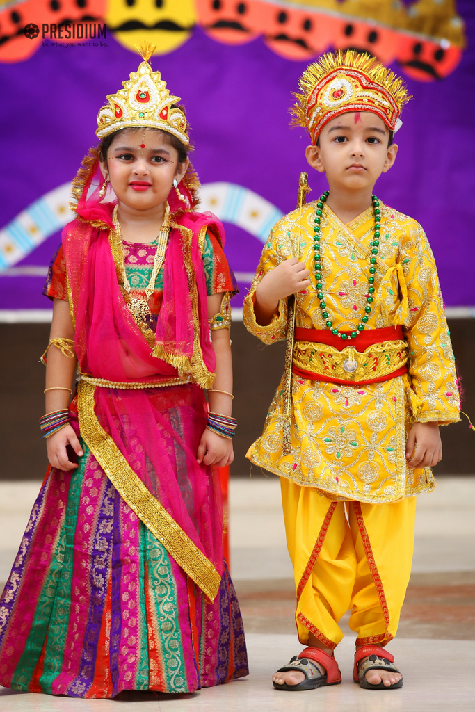 Presidium Indirapuram, PRESIDIANS GIVE MESMERIZING PERFORMANCES ON DUSSEHRA