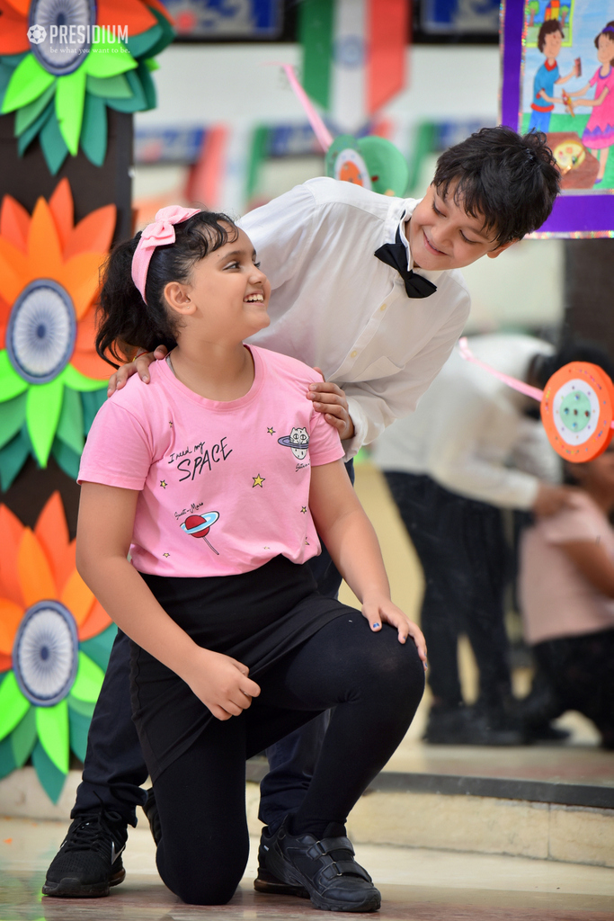 Presidium Indirapuram, RAKSHABANDHAN: PRESIDIANS WARMLY WELCOME FESTIVITIES & HAPPINESS