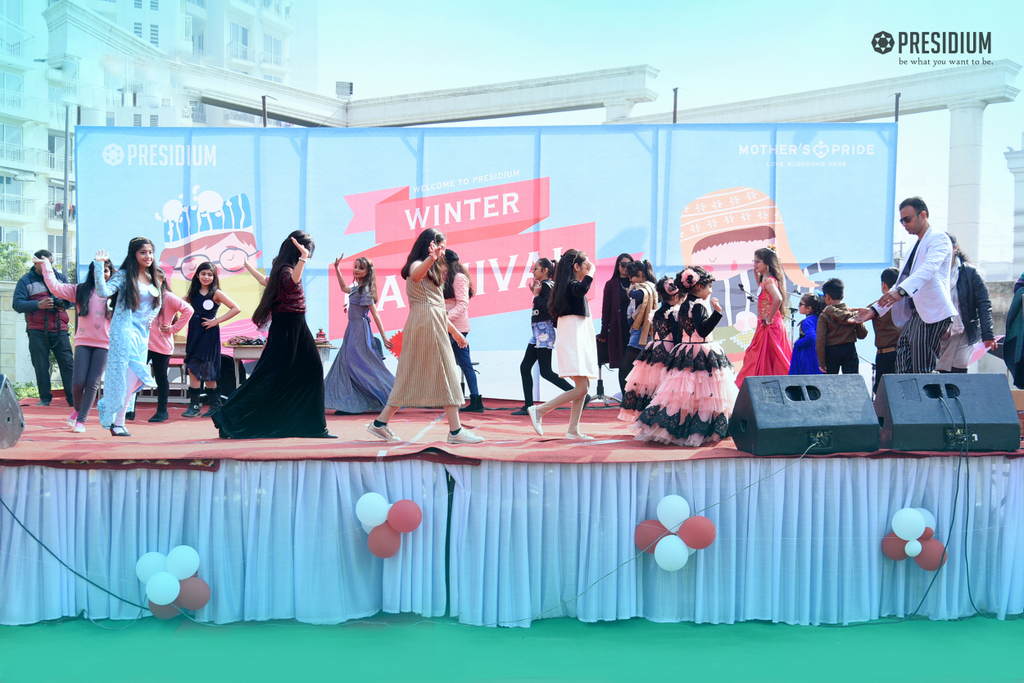 Presidium Indirapuram, PRESIDIANS ENJOY A PLETHORA OF ACTIVITIES AT WINTER CARNIVAL