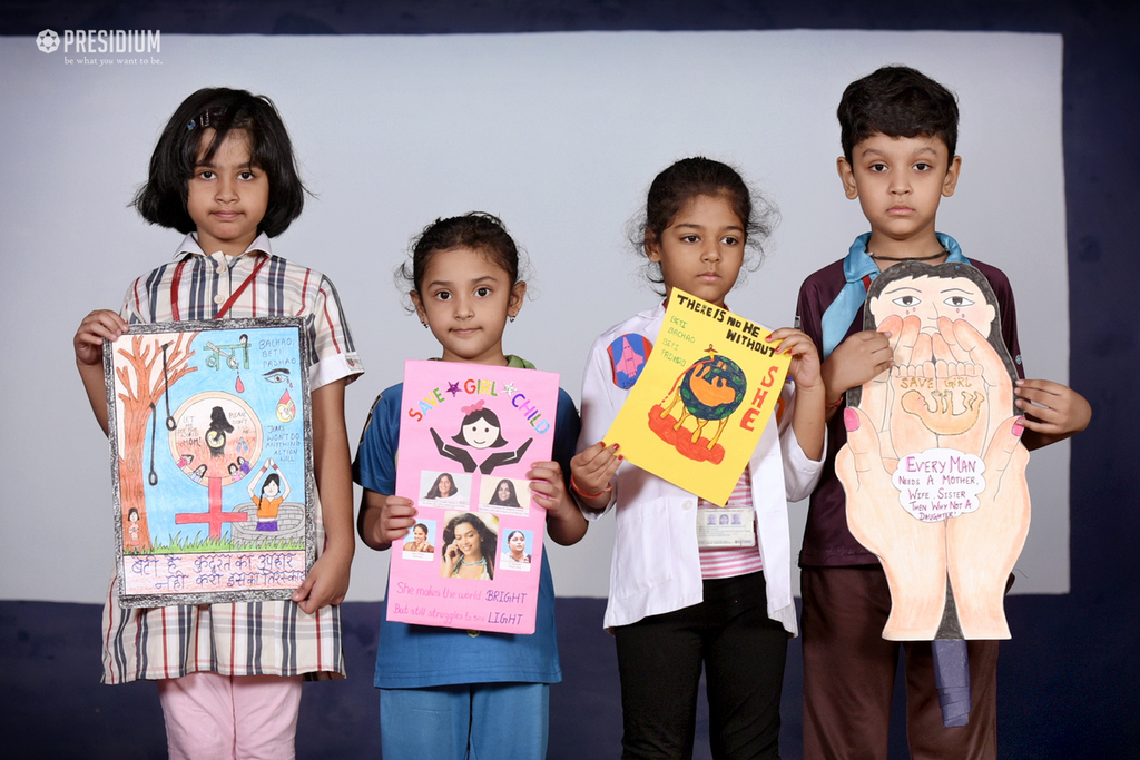 Presidium Vivek Vihar, CELEBRATING THE POWER OF GIRLS ON GIRL CHILD DAY