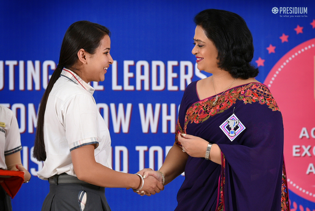 Presidium Indirapuram, CELEBRATING MILESTONES OF SCHOLARS AT ACADEMIC EXCELLENCE AWARDS