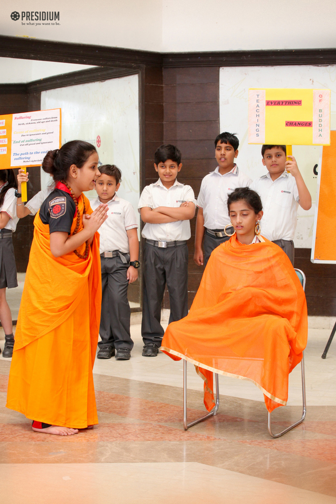 Presidium Indirapuram, BUDDHA PURNIMA UNFOLDS AMBIANCE OF TRANQUILLITY AT PRESIDIUM