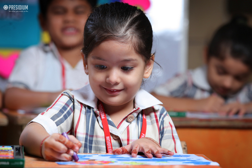 Presidium Indirapuram, COLOURING CONTEST:LITTLE PRESIDIANS DISCOVER THEIR ARTISTIC SIDE 