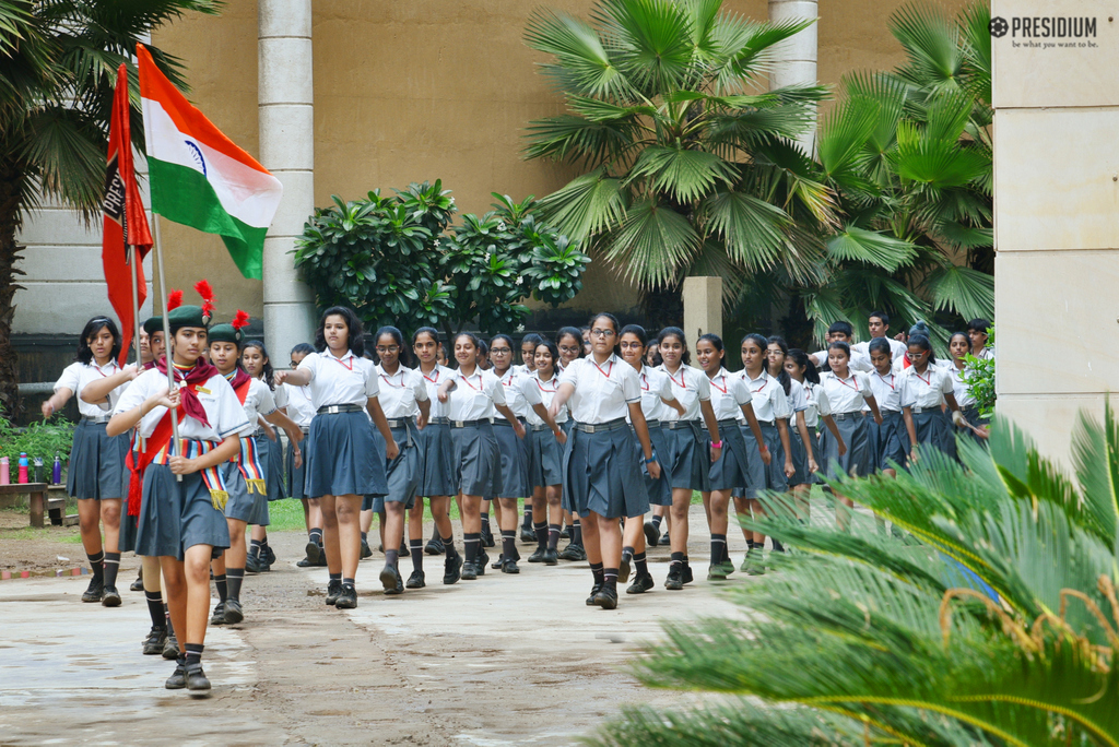 Presidium Indirapuram, PRESIDIANS MARK THE HISTORIC DAY OF INDEPENDENCE WITH SUDHA GUPTA