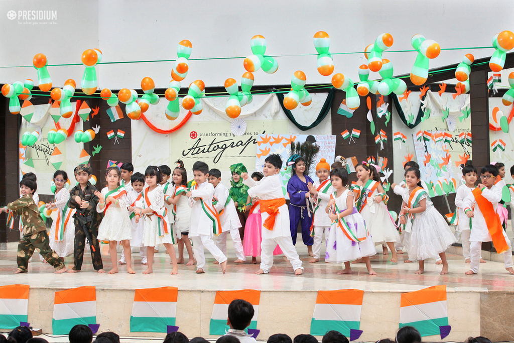 Presidium Indirapuram, INDEPENDENCE DAY STIRS THE SOULS OF PRESIDIANS WITH PATRIOTISM