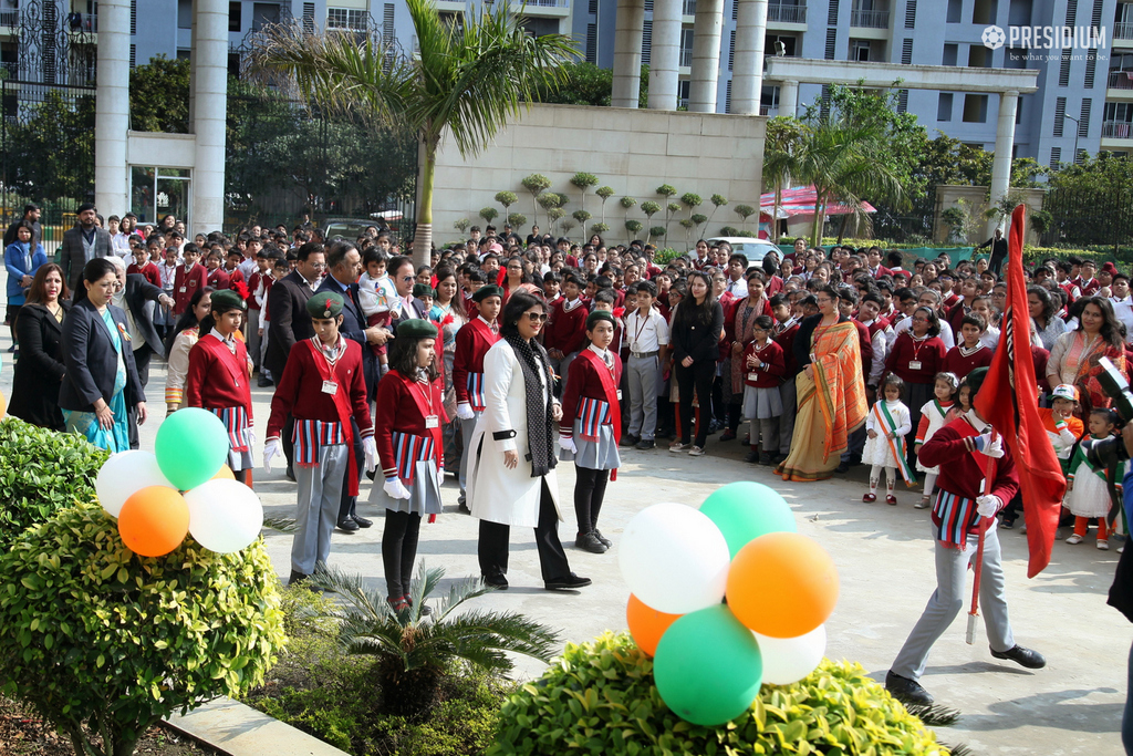 Presidium Indirapuram, PRESIDIANS CELEBRATE THE UNITY OF INDIA ON REPUBLIC DAY