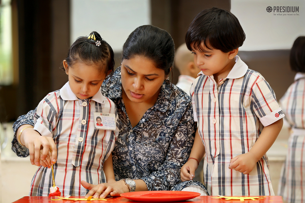 Presidium Indirapuram, PRESIDIANS WELCOME FUN TIMES WITH MASK MAKING ACTIVITY