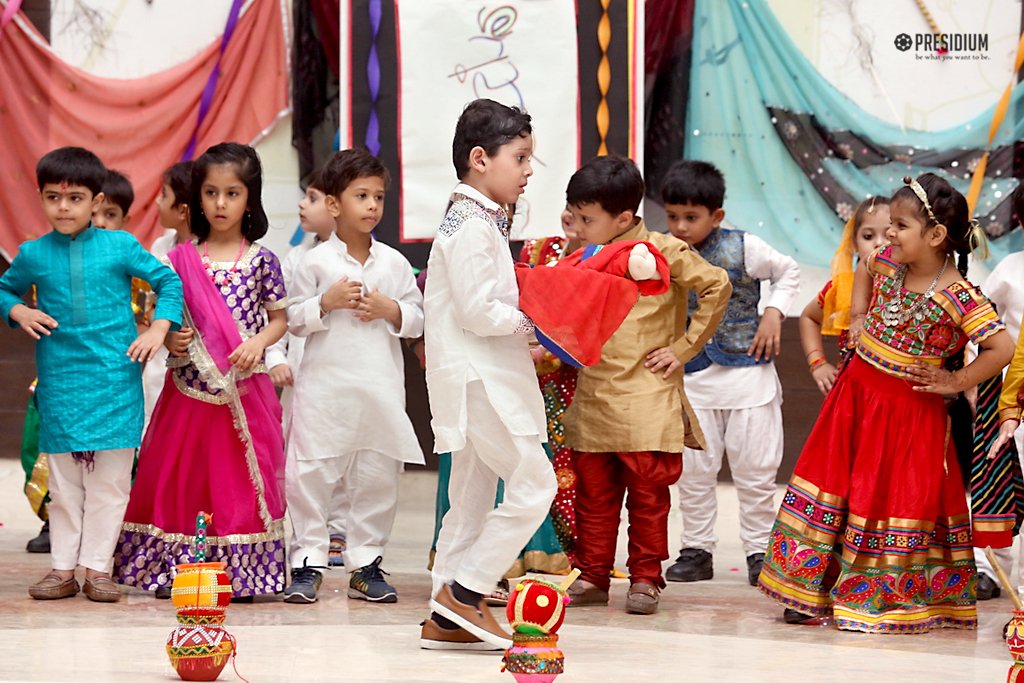 Presidium Indirapuram, HEAVENLY JANMASHTAMI CELEBRATIONS BY THE EXCITED PRE-PRIMARY WING