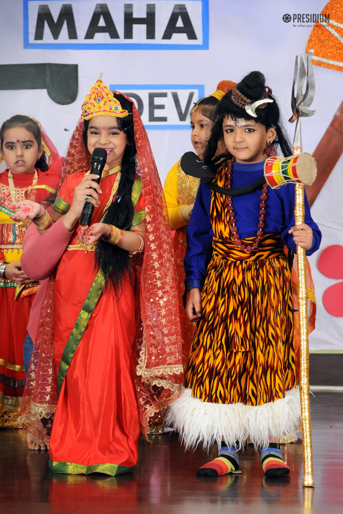 Presidium Rajnagar, YOUNG PRESIDIANS HONOUR THE GRACE OF LORD SHIVA ON MAHASHIVRATRI