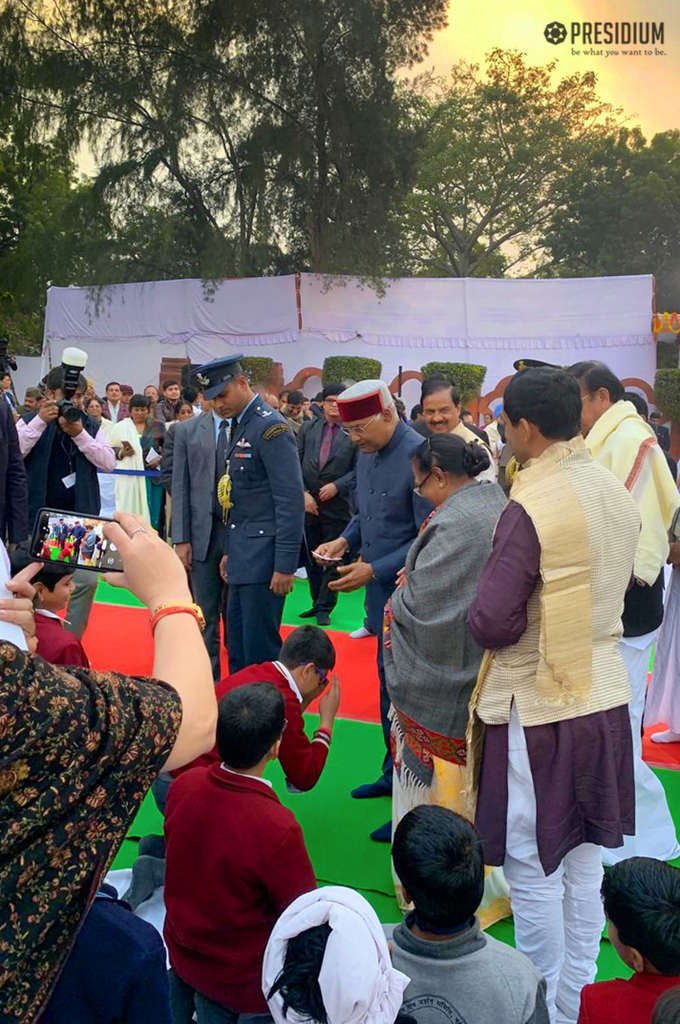 Presidium Gurgaon-57, PRESIDIANS PAY TRIBUTE TO THE FREEDOM FIGHTERS ON MARTYRS’ DAY