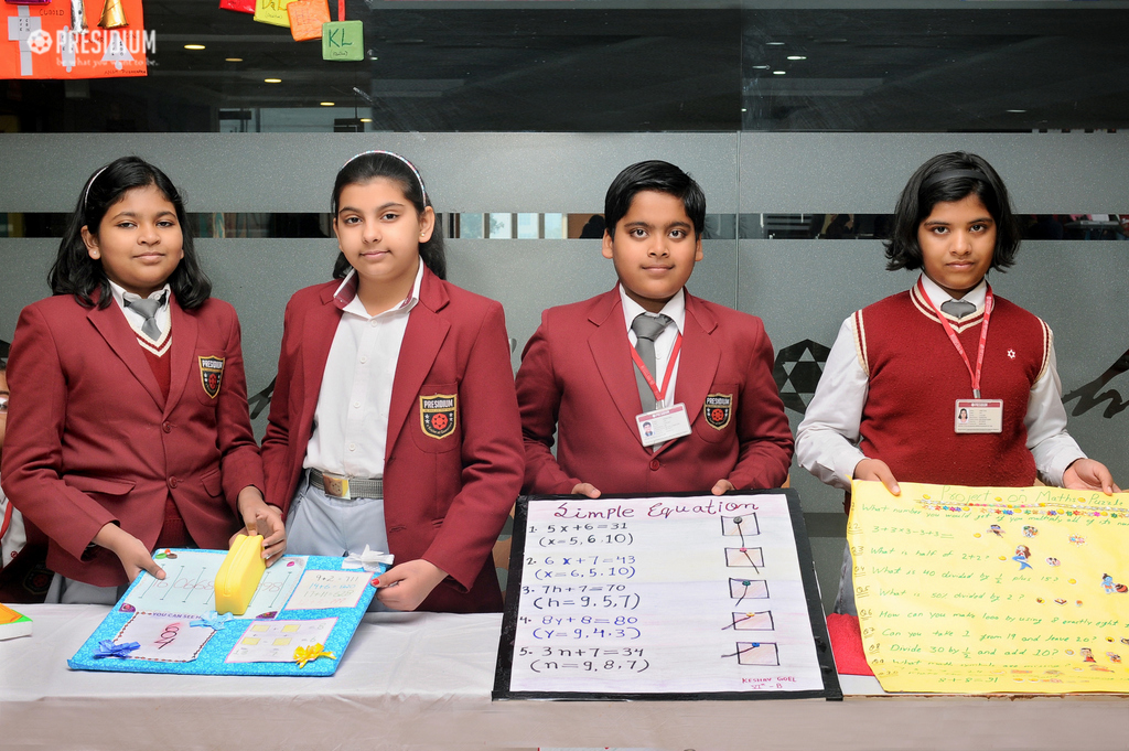 Presidium Rajnagar, MATH ACTIVITY: PRESIDIANS INDULGE IN BRAIN TEASING ACTIVITIES