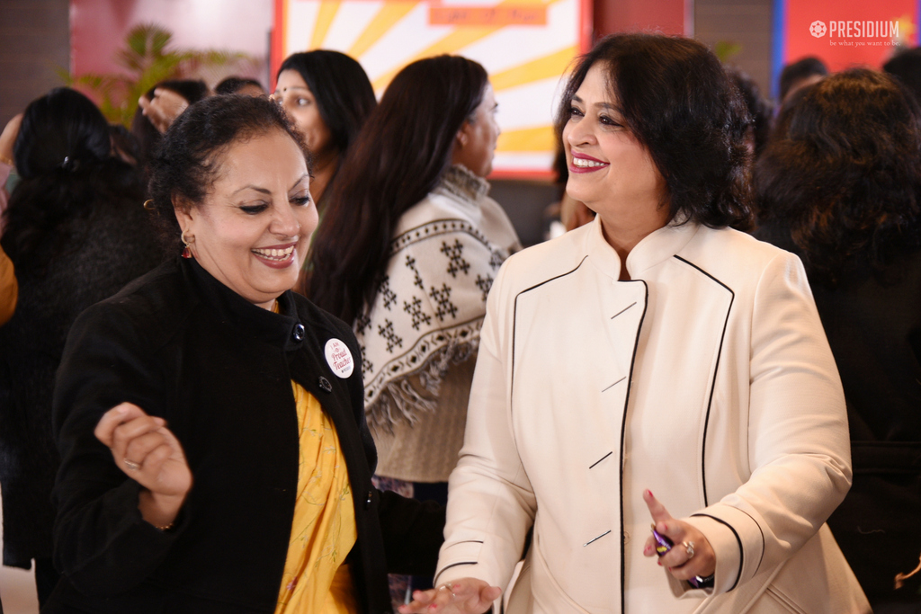 Presidium Gurgaon-57, RINGING IN THE NEW YEAR WITH DEAR SUDHA MA’AM Presidium Gurgaon-57, RINGING IN THE NEW YEAR WITH DEAR SUDHA MA’AM