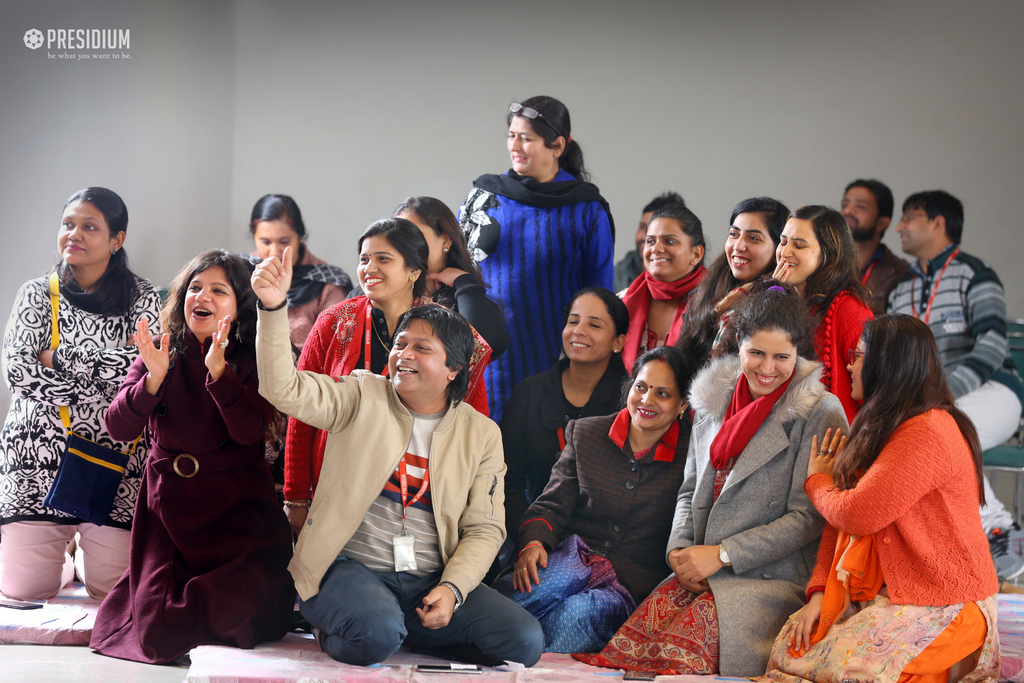 Presidium Gurgaon-57, RINGING IN THE NEW YEAR WITH DEAR SUDHA MA’AM