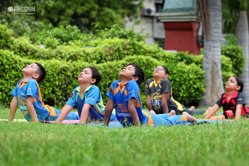 Presidium Dwarka-6, PRESIDIANS BECOME PHYSICALLY ACTIVE WITH OUTDOOR SPORTS ACTIVITIES