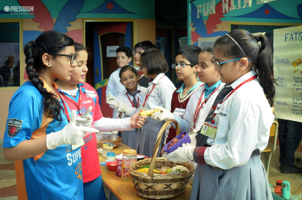 Presidium Pitampura, ‘FUN WITH SCIENCE’ ACTIVITY SPREADS AWARENESS ABOUT HEALTHY LIVIN