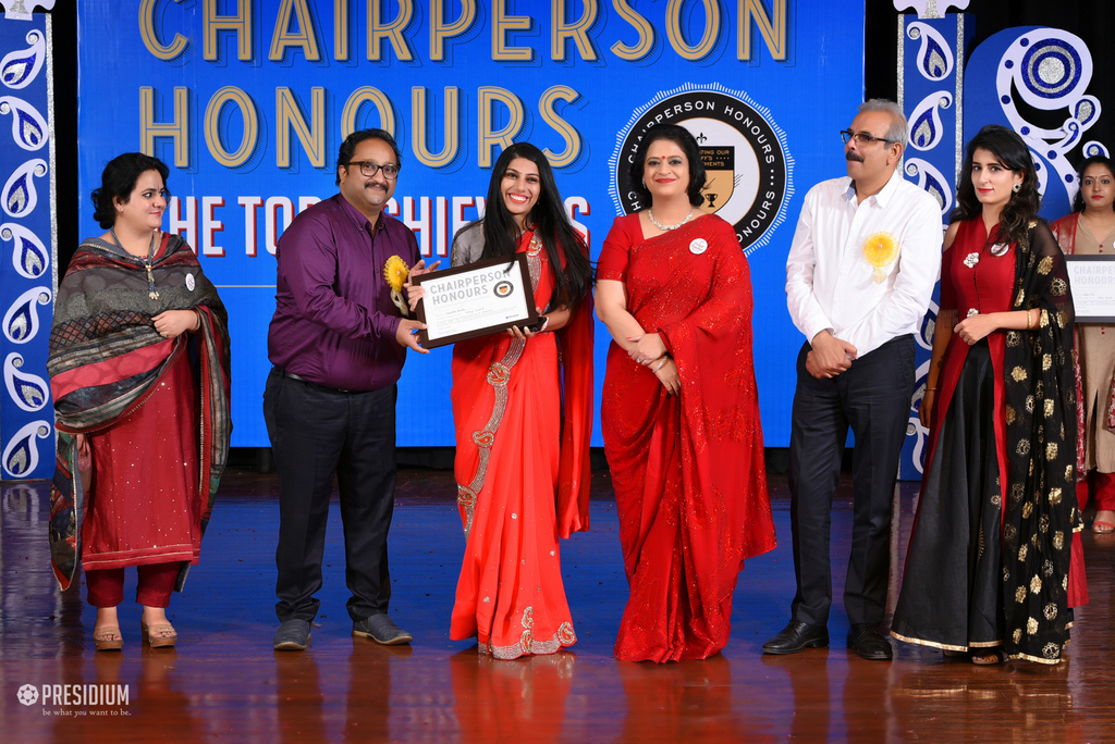 Presidium Pitampura, TEACHERS’ PROWESS RECOGNISED AT CHAIRPERSON HONOURS FOR TEACHERS