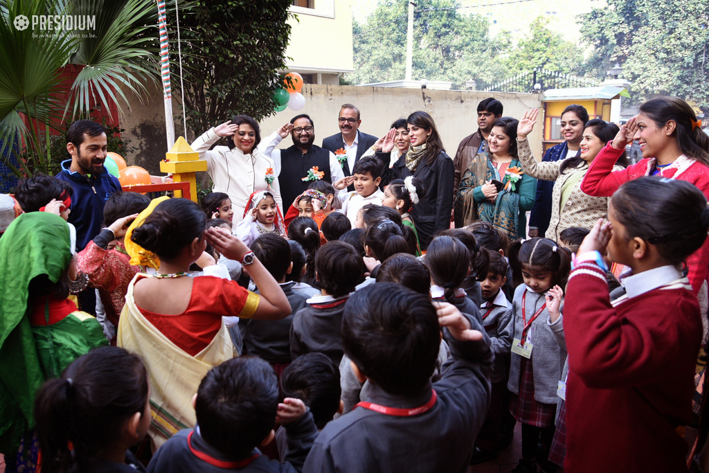 Presidium Pitampura, PRESIDIANS CELEBRATE THEIR PROUD PATRIOTIC SIDE ON REPUBLIC DAY