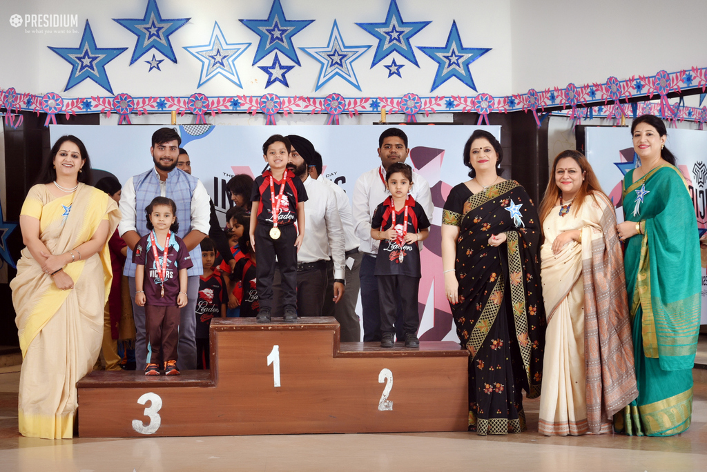 Presidium Indirapuram, SPORTS PRIZE DISTRIBUTION BRINGS OUR SPORTS STARS IN LIMELIGHT