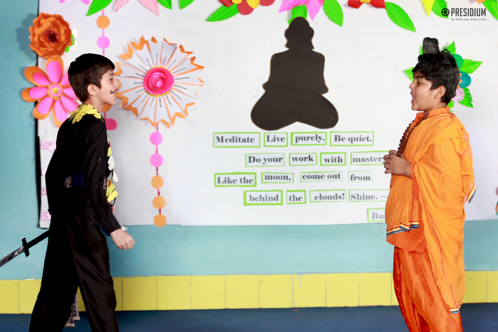 Presidium Vivek Vihar, BUDDHA PURNIMA CELEBRATION BRINGS PEACE TO OUR YOUNG SOULS 
