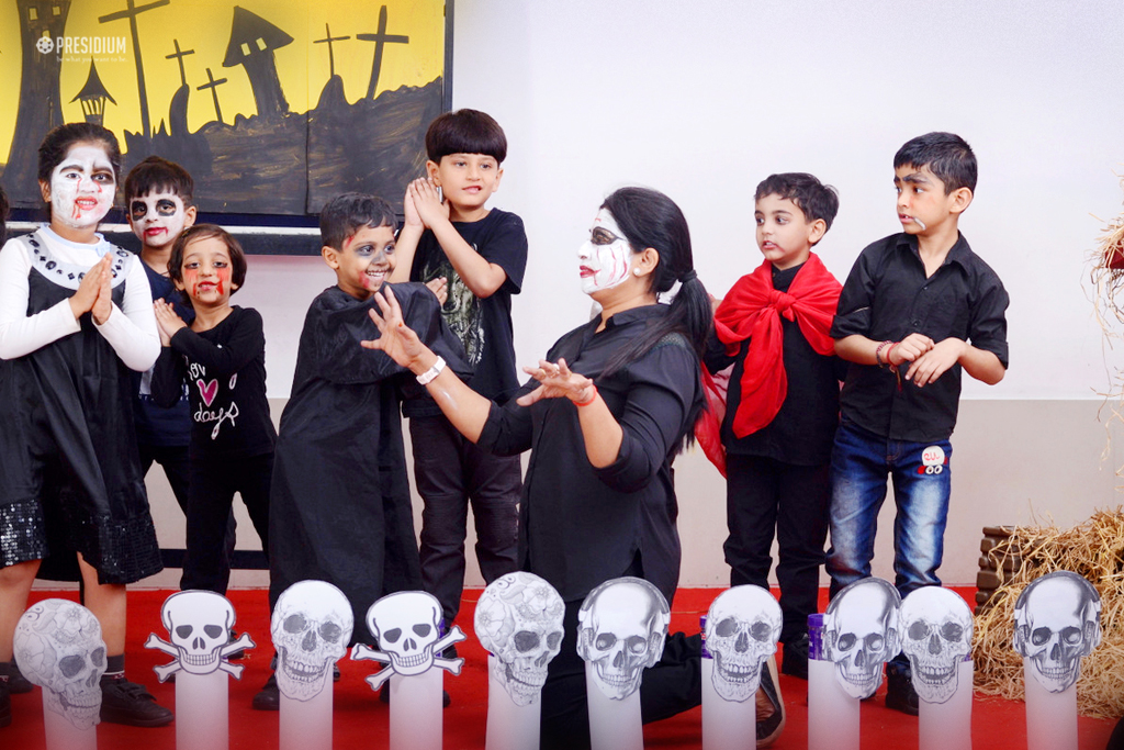 Presidium Gurgaon-57, PRESIDIANS TASTE THE FOREIGN FLAVOUR OF HALLOWEEN AT PRESIDIUM